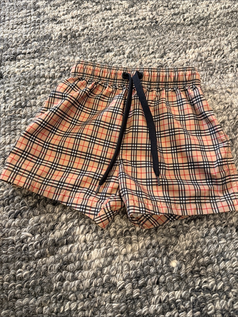 Kids Burberry Athletic Shorts